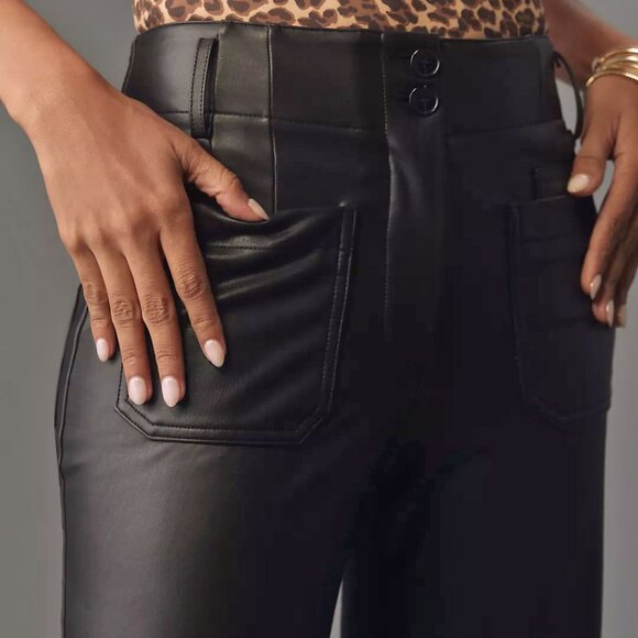 Anthro l Maeve Junie High-Rise Flare Pants - Picture 4 of 14